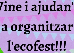 imatge d'un dels cartells per l'ECOFest